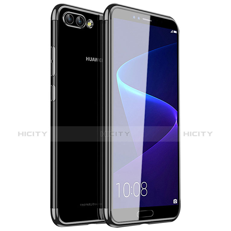 Funda Silicona Ultrafina Carcasa Transparente H01 para Huawei Nova 2S Negro