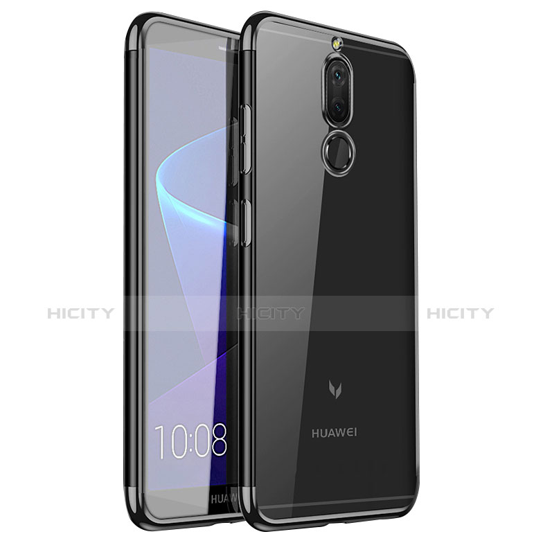 Funda Silicona Ultrafina Carcasa Transparente H01 para Huawei Rhone Negro