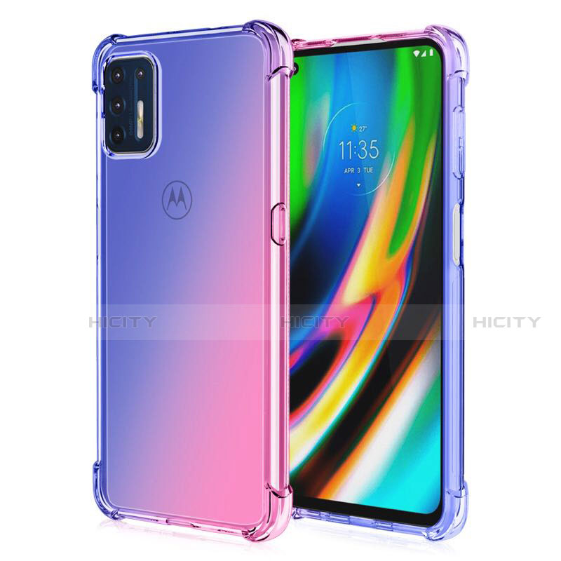 Funda Silicona Ultrafina Carcasa Transparente H01 para Motorola Moto G9 Plus