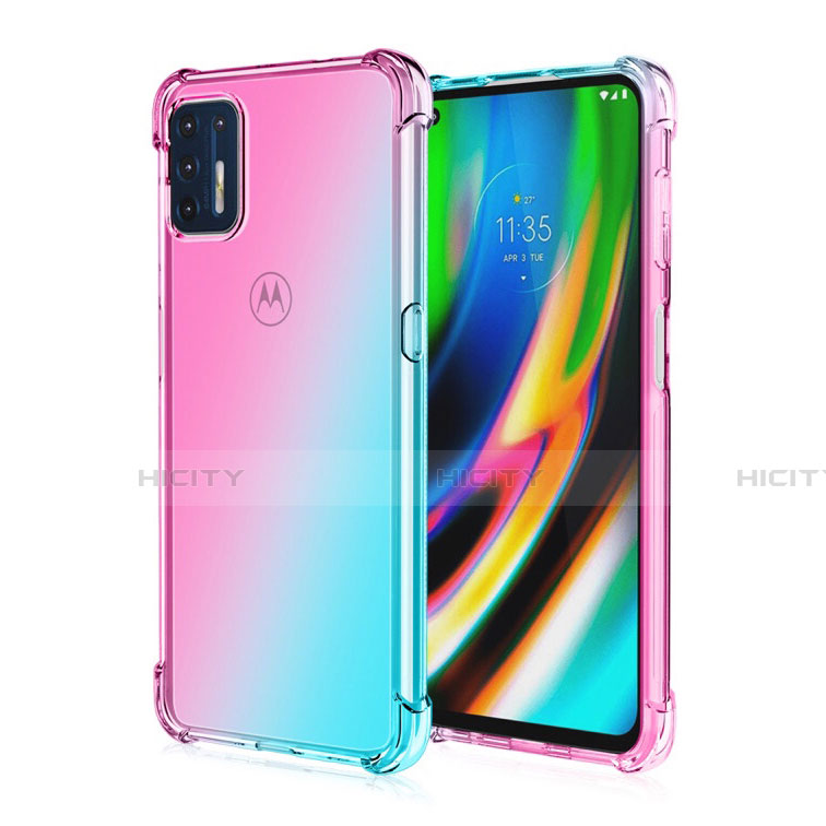 Funda Silicona Ultrafina Carcasa Transparente H01 para Motorola Moto G9 Plus