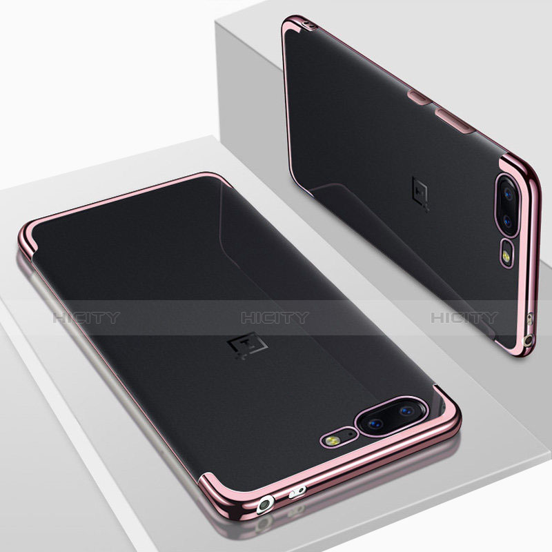 Funda Silicona Ultrafina Carcasa Transparente H01 para OnePlus 5