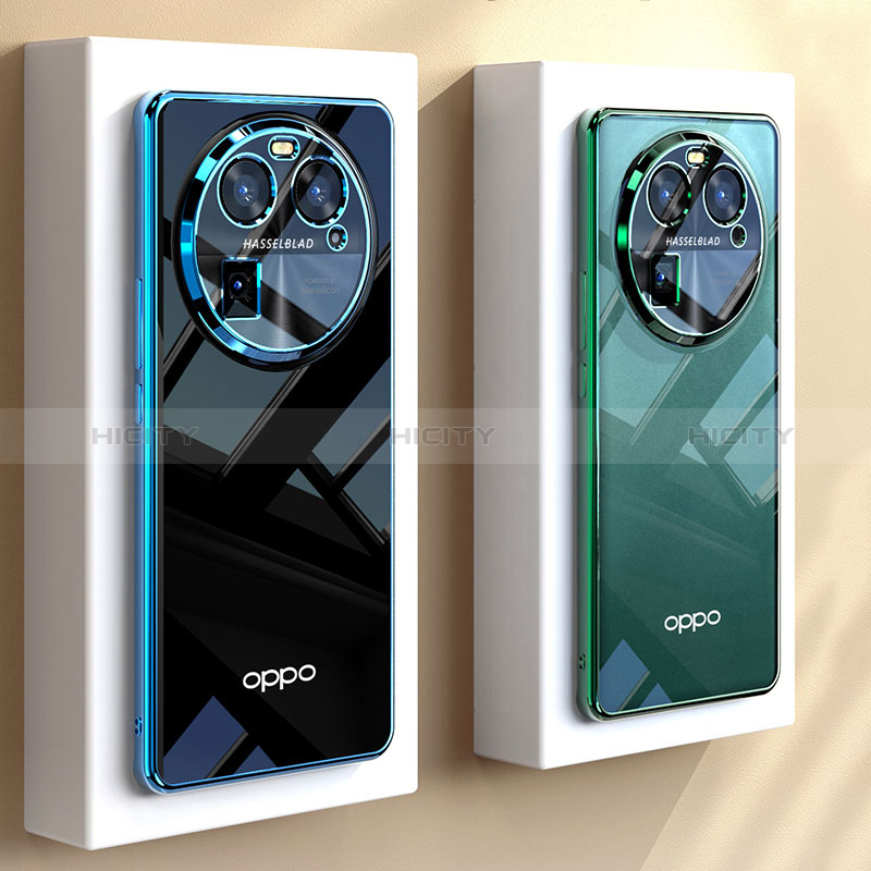 Funda Silicona Ultrafina Carcasa Transparente H01 para Oppo Find X6 Pro 5G