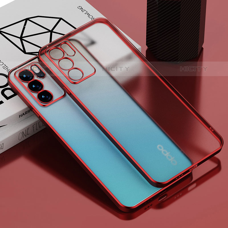 Funda Silicona Ultrafina Carcasa Transparente H01 para Oppo Reno6 Pro 5G India