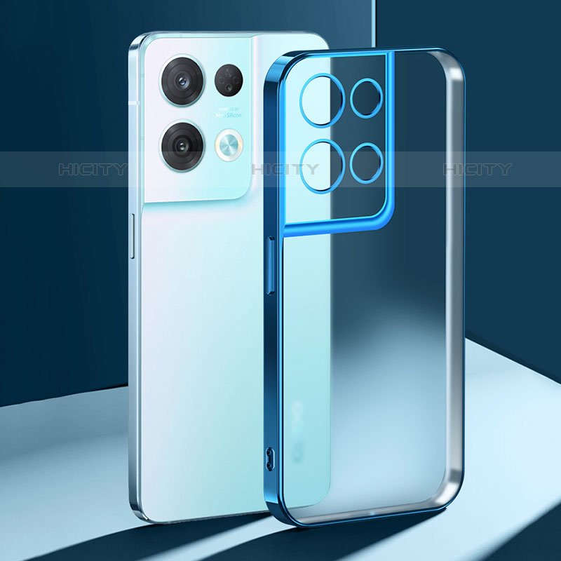 Funda Silicona Ultrafina Carcasa Transparente H01 para Oppo Reno8 Pro 5G