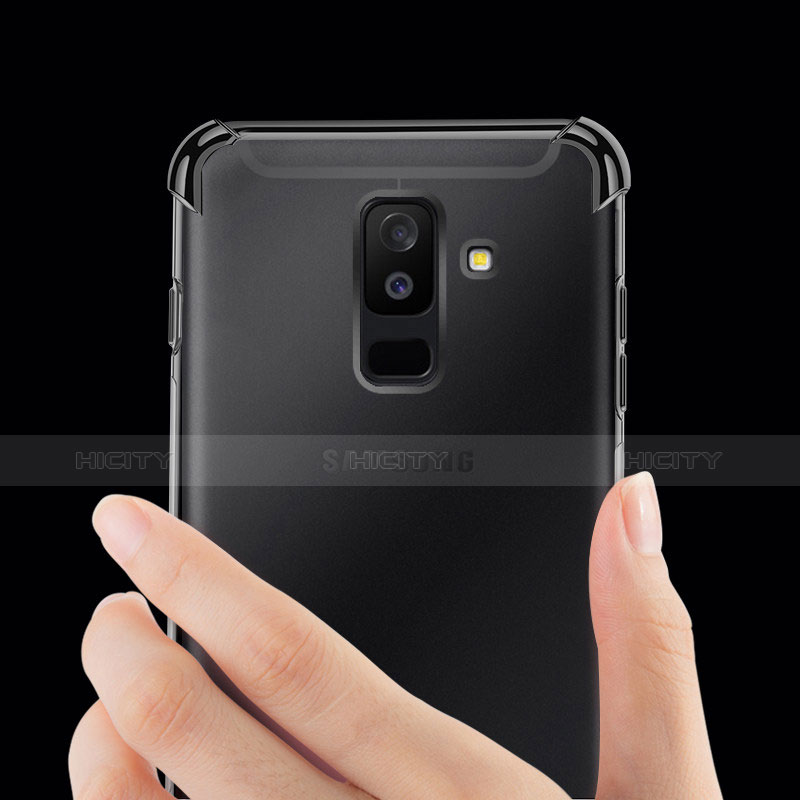 Funda Silicona Ultrafina Carcasa Transparente H01 para Samsung Galaxy A6 Plus (2018)