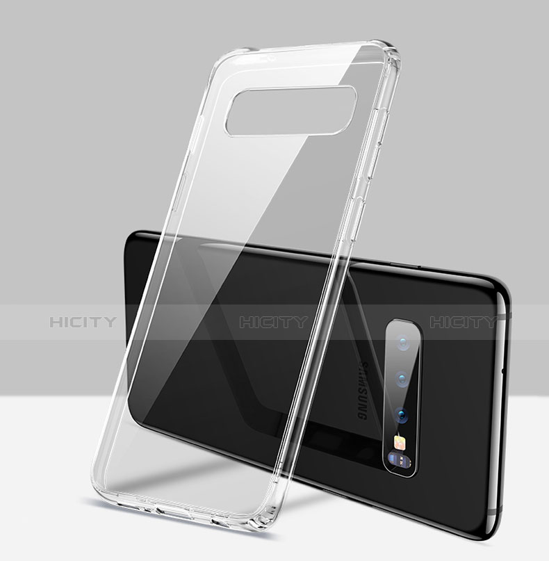 Funda Silicona Ultrafina Carcasa Transparente H01 para Samsung Galaxy S10 Claro