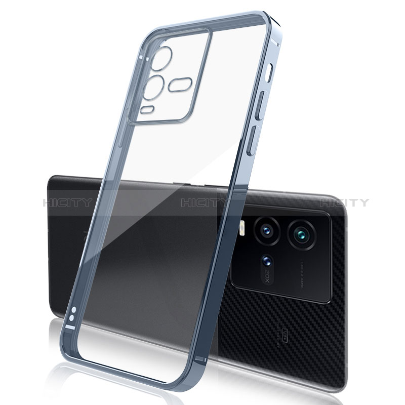 Funda Silicona Ultrafina Carcasa Transparente H01 para Vivo iQOO 10 5G