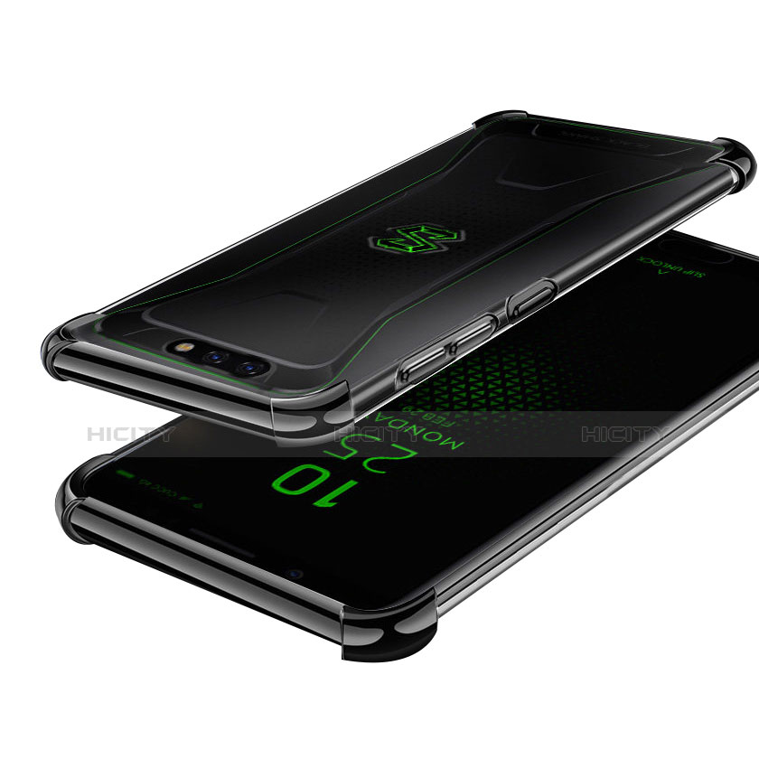 Funda Silicona Ultrafina Carcasa Transparente H01 para Xiaomi Black Shark Negro