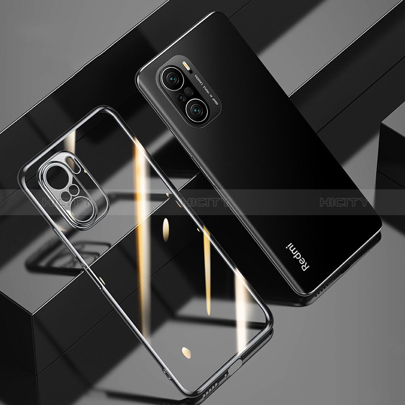 Funda Silicona Ultrafina Carcasa Transparente H01 para Xiaomi Mi 11X 5G Negro