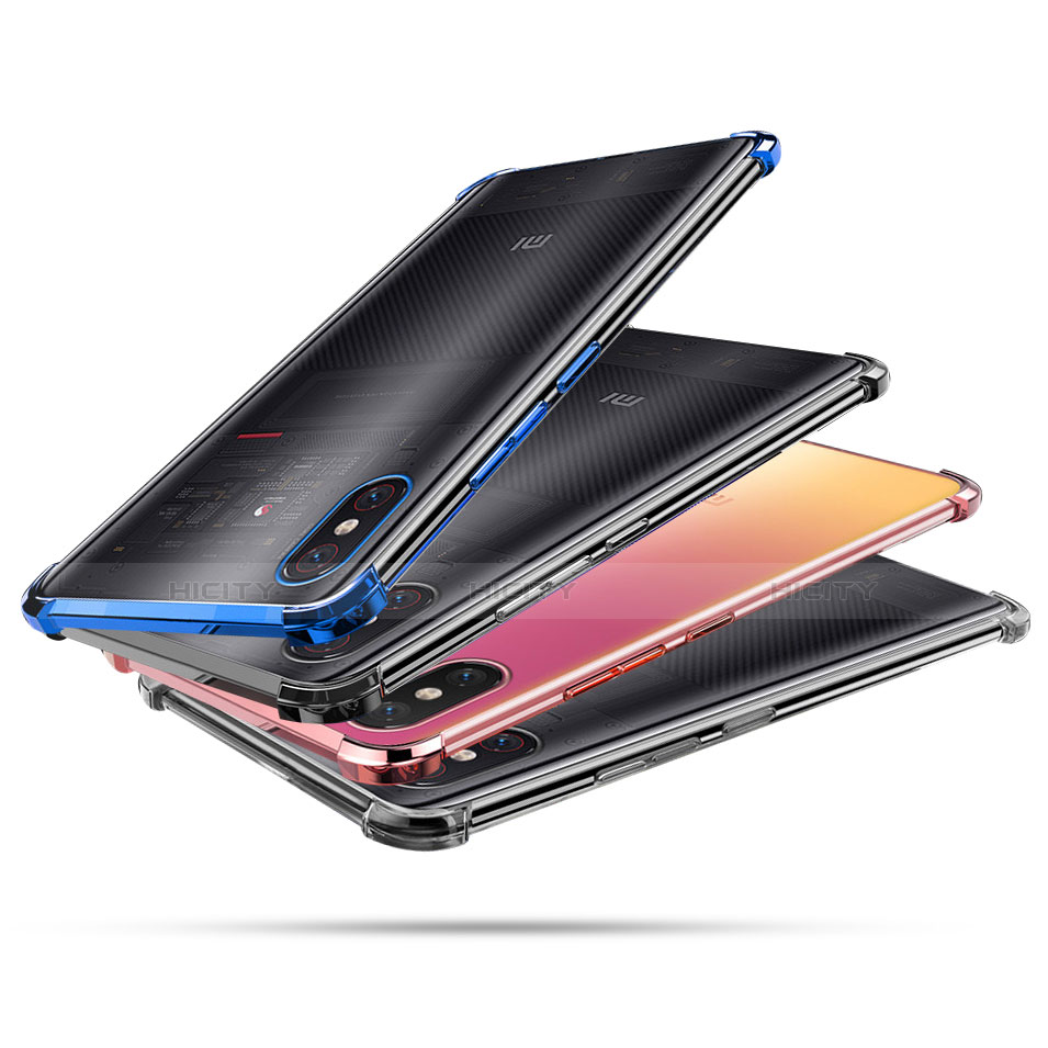 Funda Silicona Ultrafina Carcasa Transparente H01 para Xiaomi Mi 8 Screen Fingerprint Edition