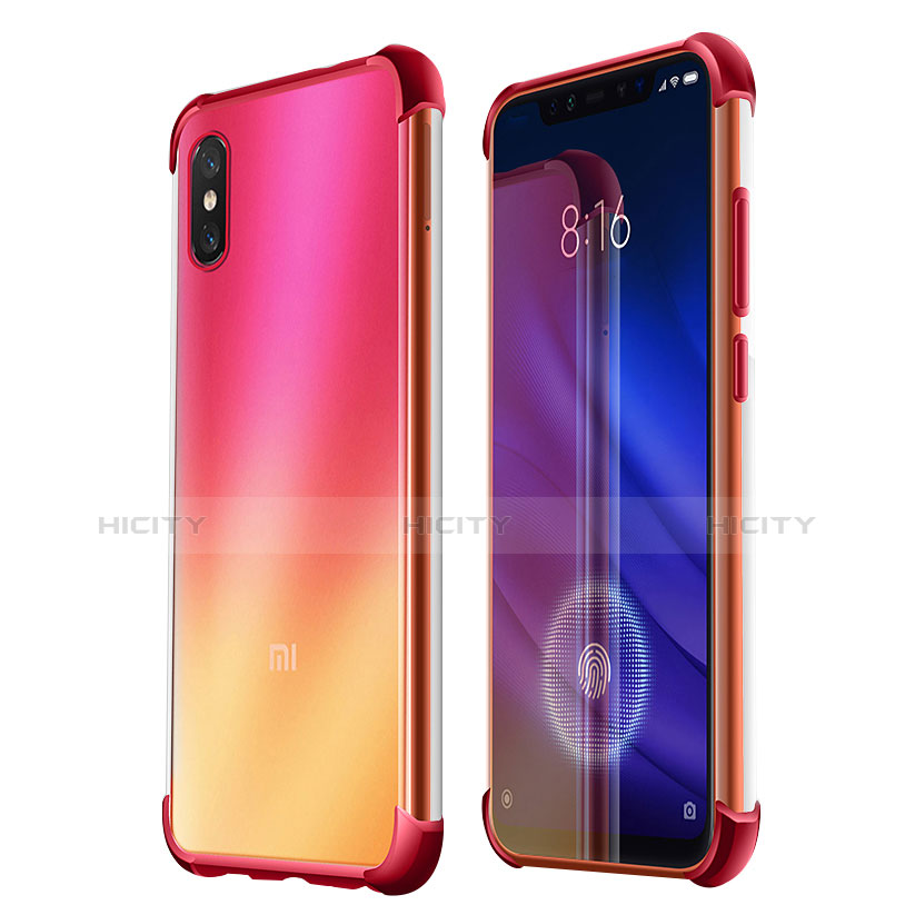 Funda Silicona Ultrafina Carcasa Transparente H01 para Xiaomi Mi 8 Screen Fingerprint Edition