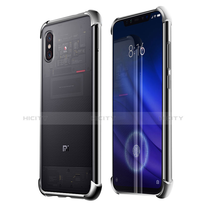 Funda Silicona Ultrafina Carcasa Transparente H01 para Xiaomi Mi 8 Screen Fingerprint Edition