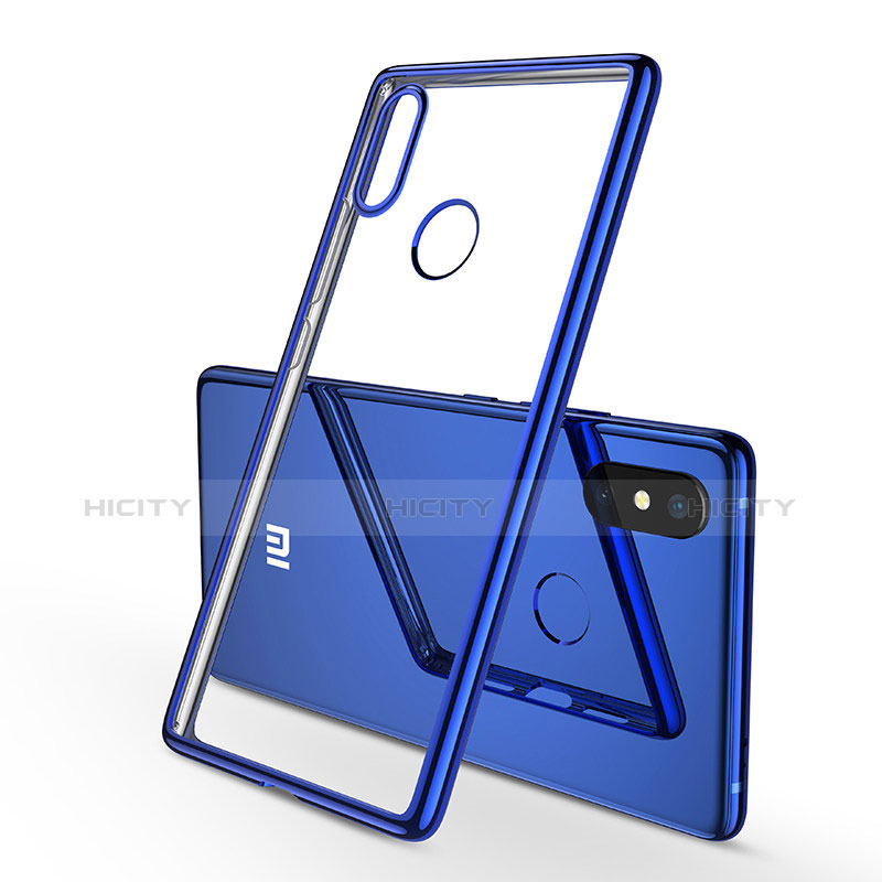 Funda Silicona Ultrafina Carcasa Transparente H01 para Xiaomi Mi 8 SE Azul
