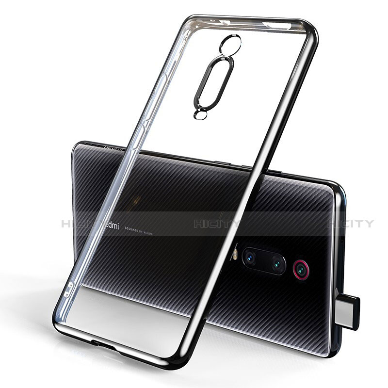 Funda Silicona Ultrafina Carcasa Transparente H01 para Xiaomi Mi 9T Negro