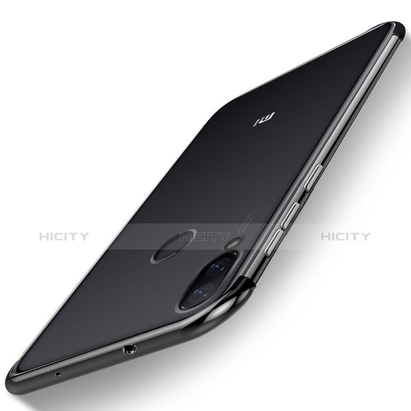 Funda Silicona Ultrafina Carcasa Transparente H01 para Xiaomi Mi Play 4G Negro