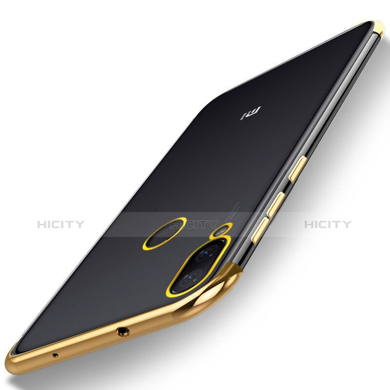 Funda Silicona Ultrafina Carcasa Transparente H01 para Xiaomi Mi Play 4G Oro