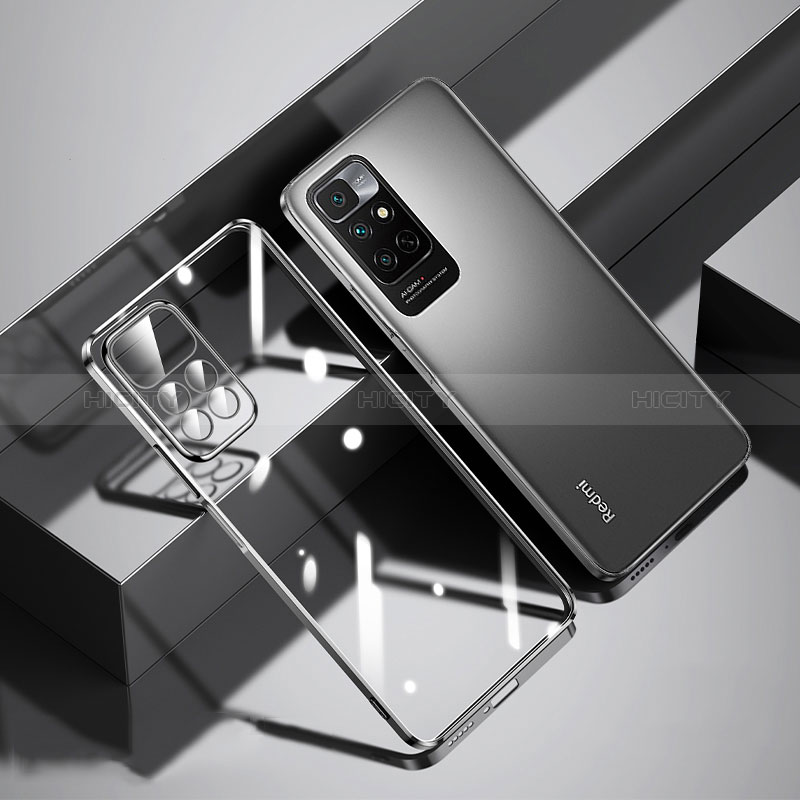 Funda Silicona Ultrafina Carcasa Transparente H01 para Xiaomi Redmi Note 11 4G (2022) Negro