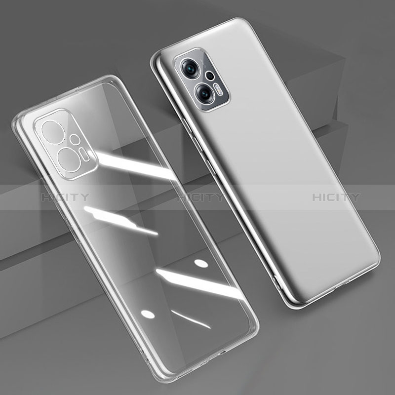 Funda Silicona Ultrafina Carcasa Transparente H01 para Xiaomi Redmi Note 11T Pro+ Plus 5G