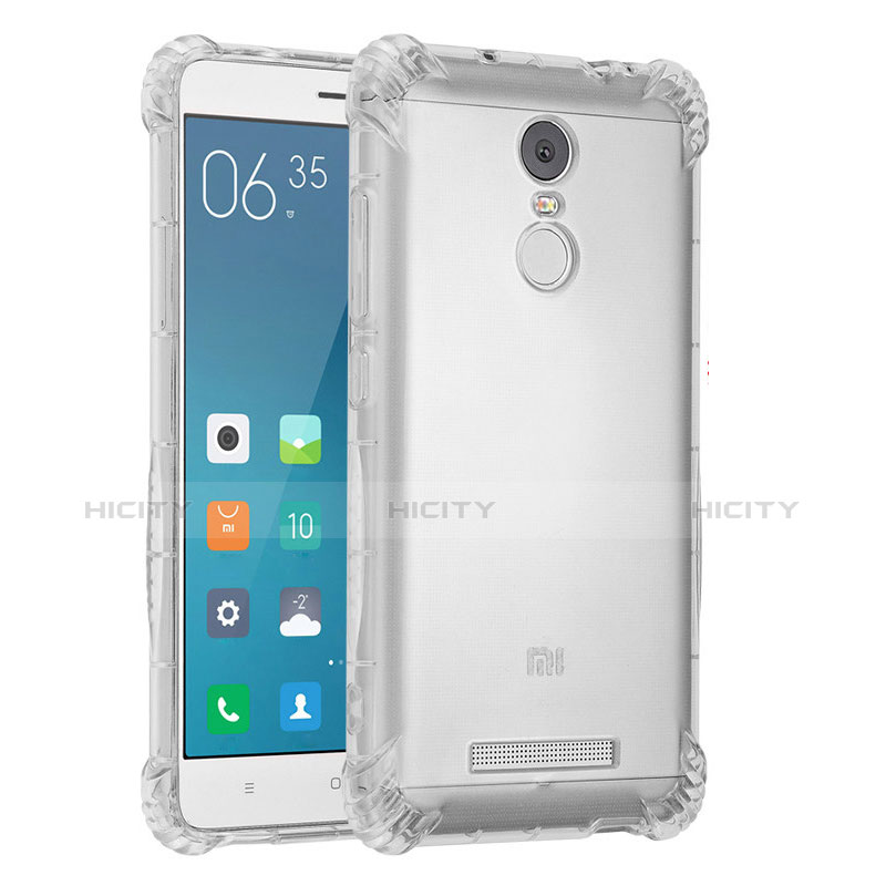 Funda Silicona Ultrafina Carcasa Transparente H01 para Xiaomi Redmi Note 3 Claro
