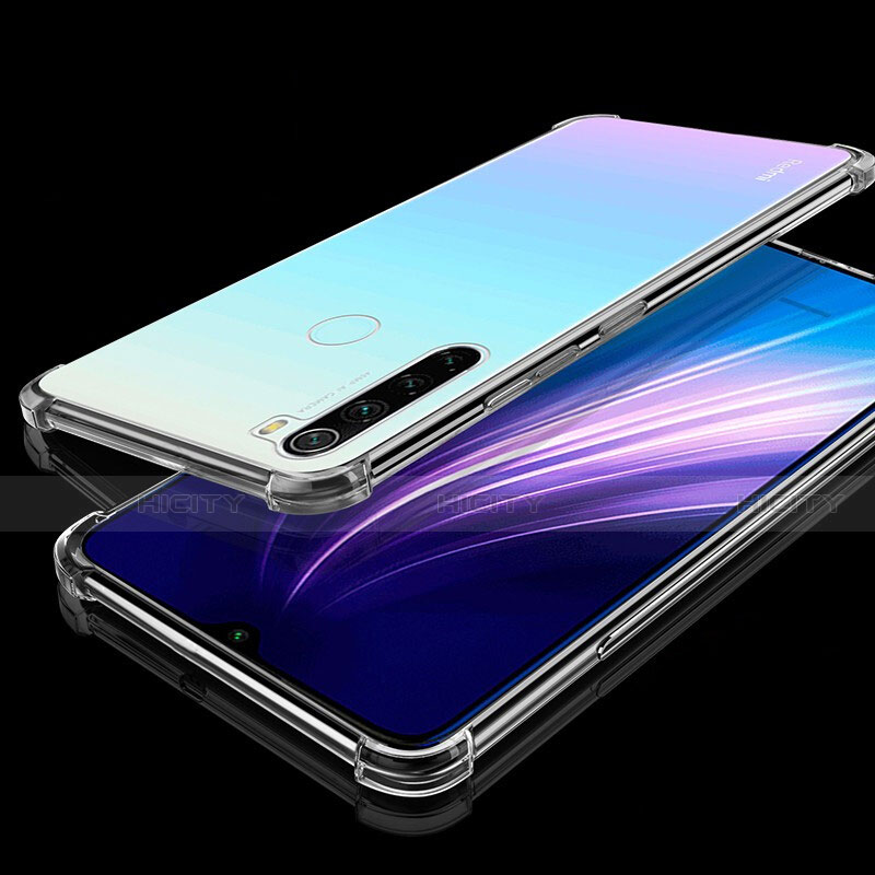 Funda Silicona Ultrafina Carcasa Transparente H01 para Xiaomi Redmi Note 8 (2021)