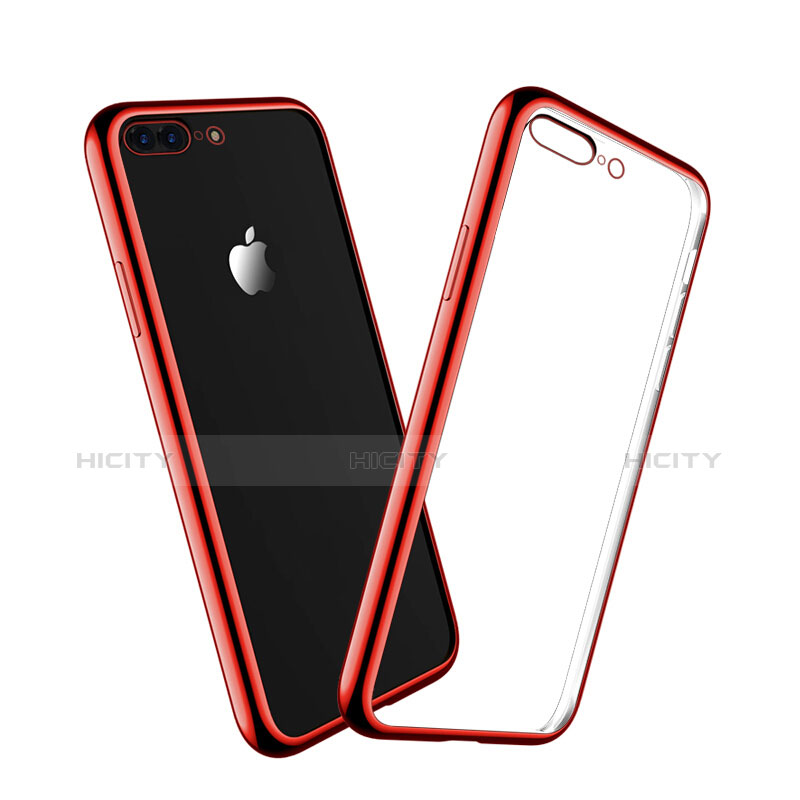 Funda Silicona Ultrafina Carcasa Transparente H02 para Apple iPhone 8 Plus