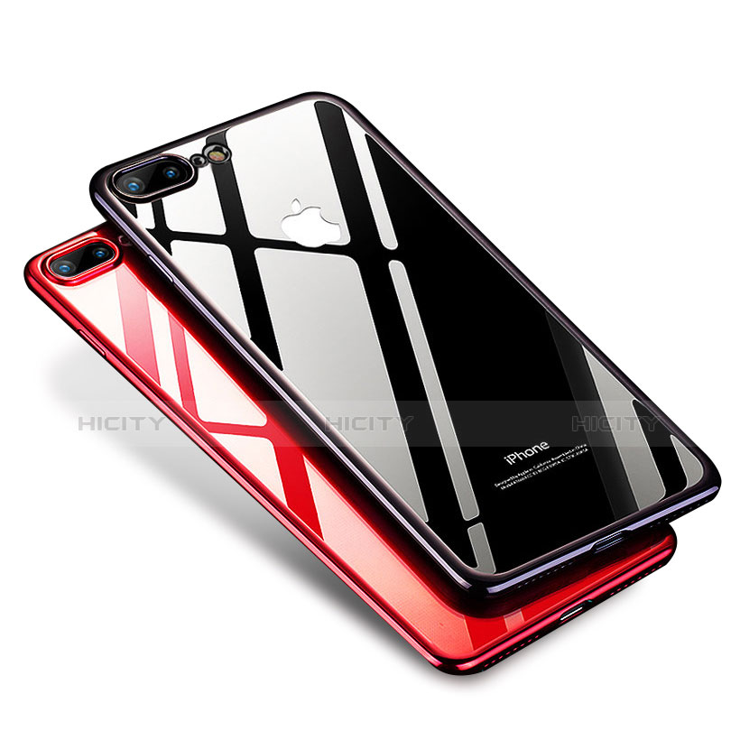 Funda Silicona Ultrafina Carcasa Transparente H02 para Apple iPhone 8 Plus