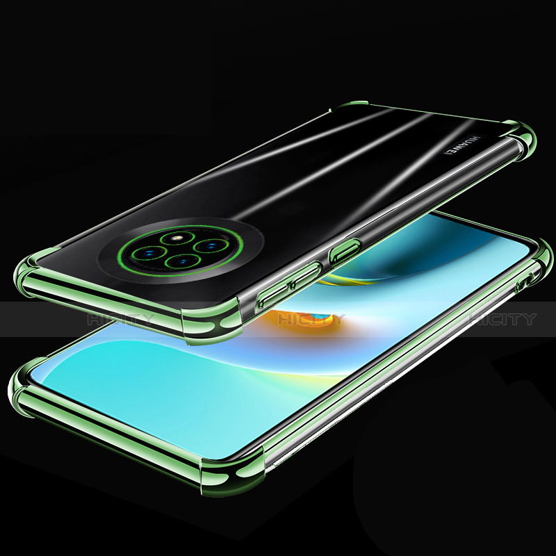 Funda Silicona Ultrafina Carcasa Transparente H02 para Huawei Enjoy 20 Plus 5G Verde