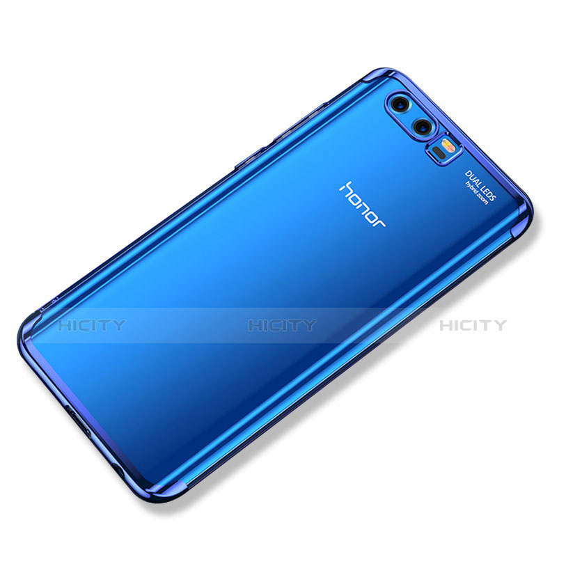 Funda Silicona Ultrafina Carcasa Transparente H02 para Huawei Honor 9 Azul