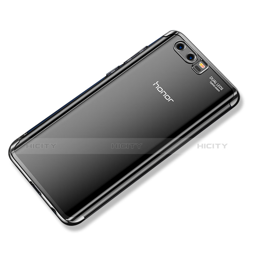 Funda Silicona Ultrafina Carcasa Transparente H02 para Huawei Honor 9 Premium Negro