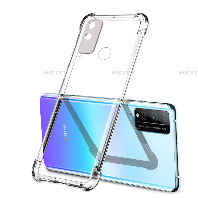 Funda Silicona Ultrafina Carcasa Transparente H02 para Huawei Honor Play4T Claro