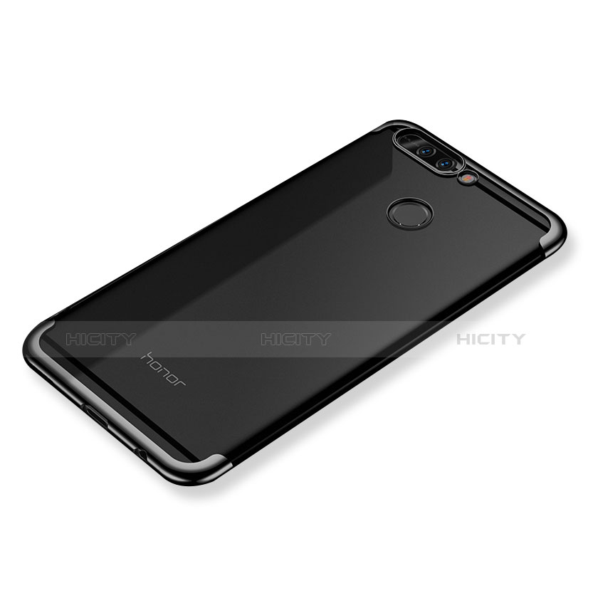 Funda Silicona Ultrafina Carcasa Transparente H02 para Huawei Honor V9 Negro