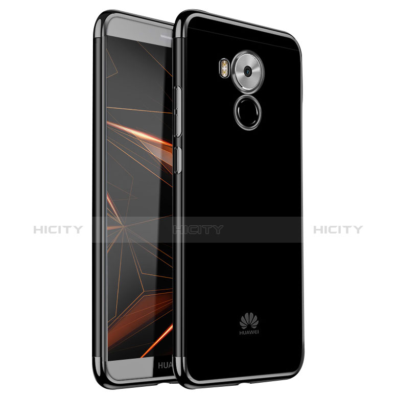 Funda Silicona Ultrafina Carcasa Transparente H02 para Huawei Mate 8 Negro