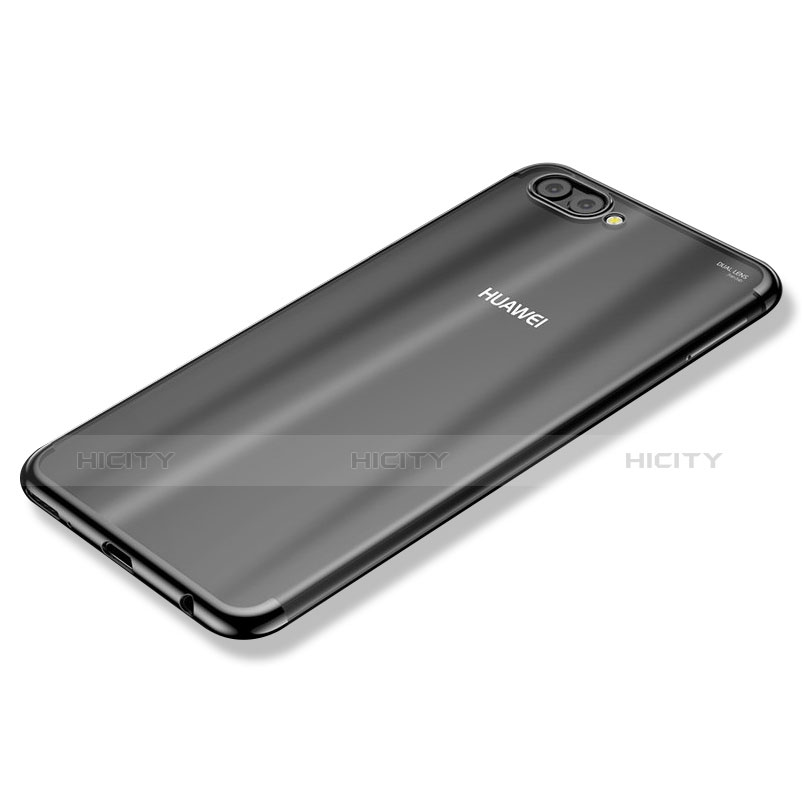 Funda Silicona Ultrafina Carcasa Transparente H02 para Huawei Nova 2S Negro