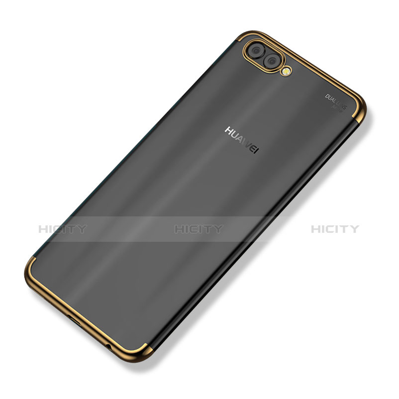 Funda Silicona Ultrafina Carcasa Transparente H02 para Huawei Nova 2S Oro