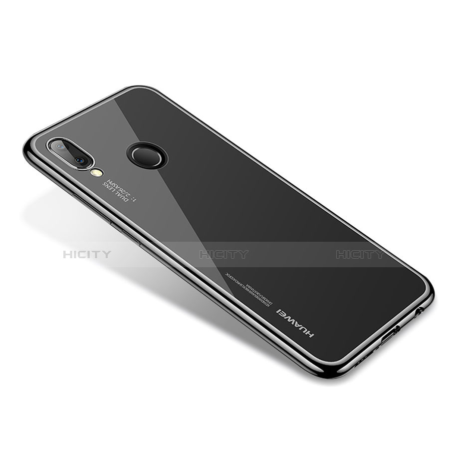 Funda Silicona Ultrafina Carcasa Transparente H02 para Huawei Nova 3e Negro