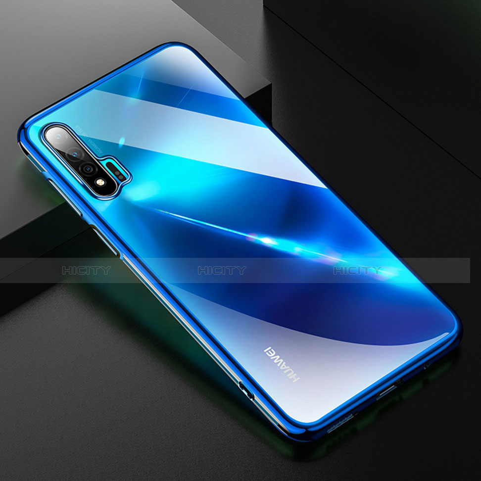 Funda Silicona Ultrafina Carcasa Transparente H02 para Huawei Nova 6 5G Azul