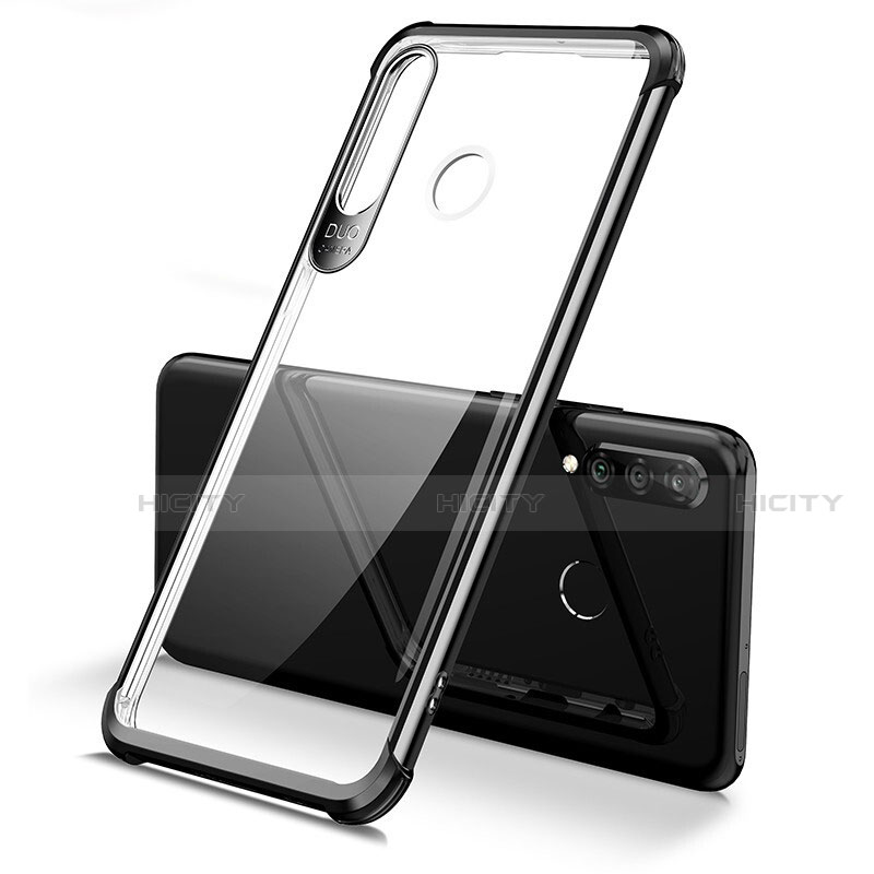 Funda Silicona Ultrafina Carcasa Transparente H02 para Huawei P30 Lite New Edition Negro