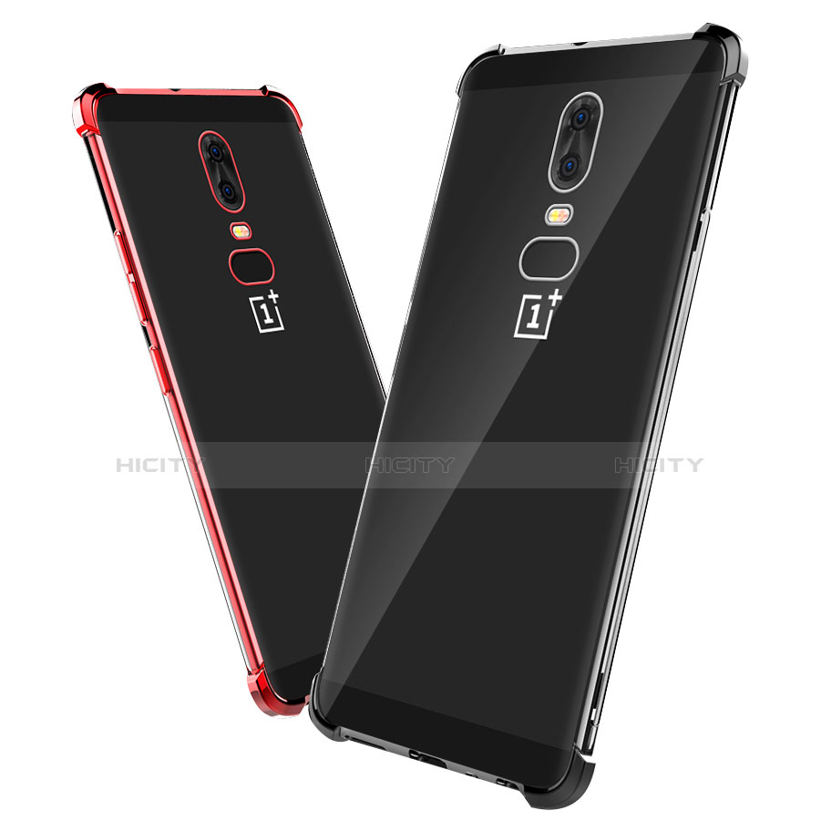 Funda Silicona Ultrafina Carcasa Transparente H02 para OnePlus 6