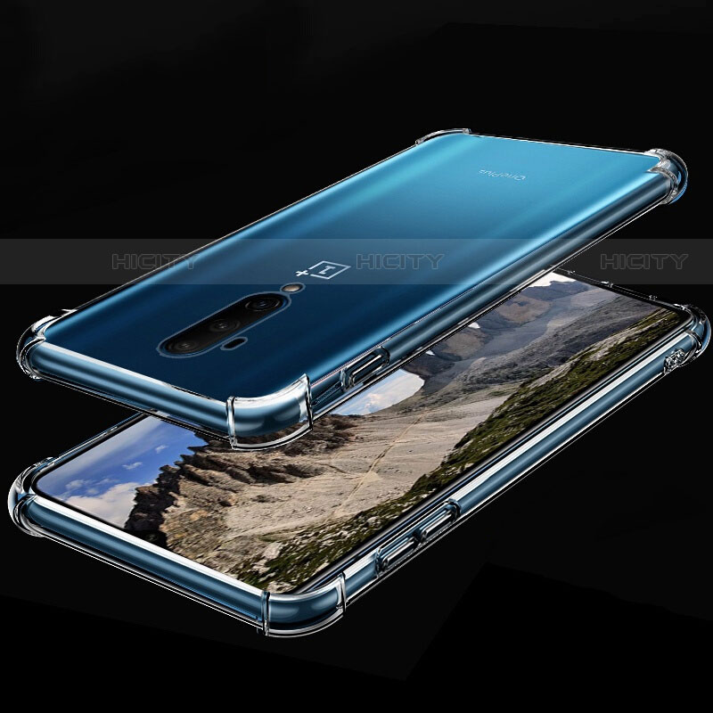 Funda Silicona Ultrafina Carcasa Transparente H02 para OnePlus 7T Pro