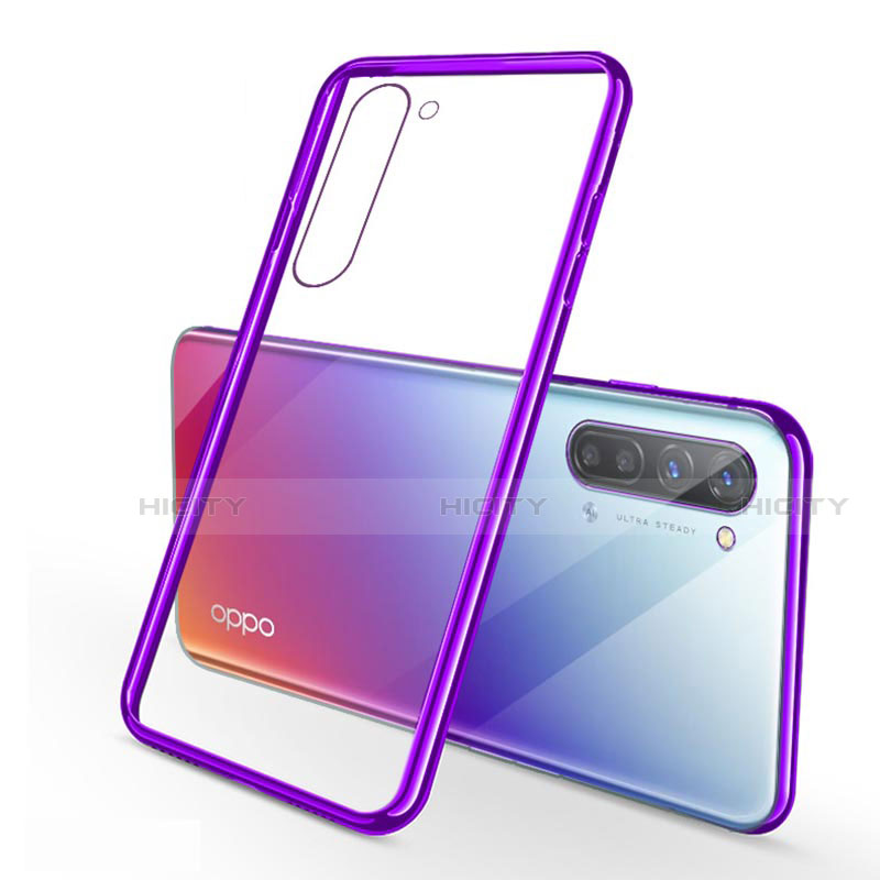 Funda Silicona Ultrafina Carcasa Transparente H02 para Oppo F15