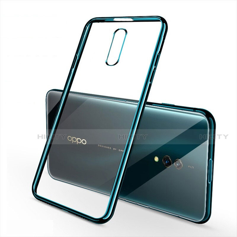 Funda Silicona Ultrafina Carcasa Transparente H02 para Oppo K3 Verde