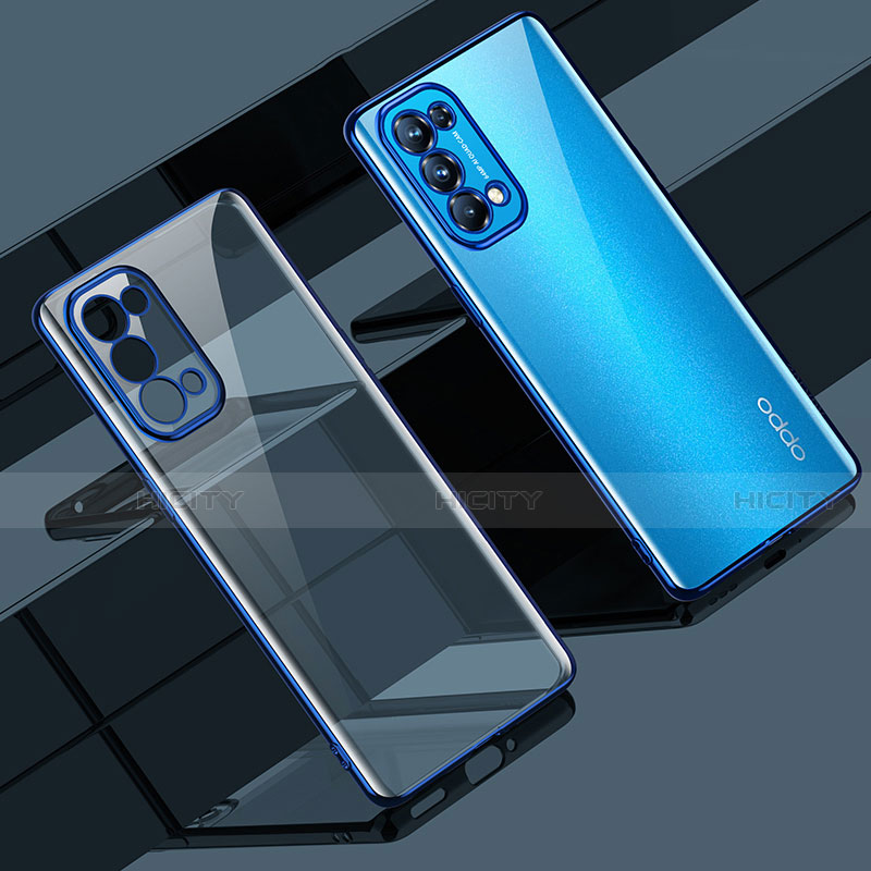 Funda Silicona Ultrafina Carcasa Transparente H02 para Oppo Reno5 5G