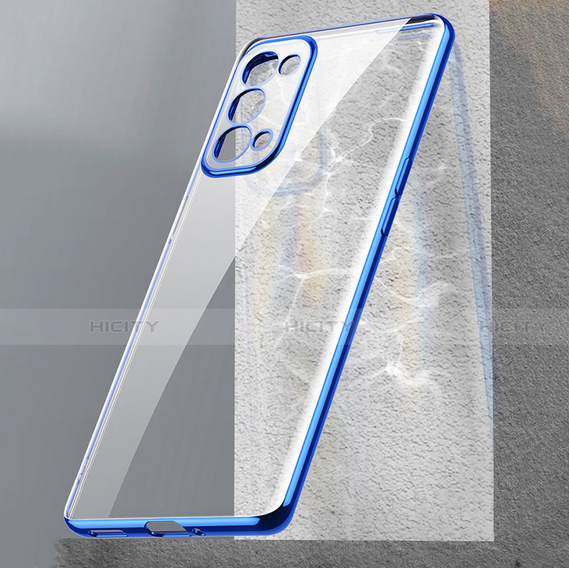 Funda Silicona Ultrafina Carcasa Transparente H02 para Oppo Reno5 5G