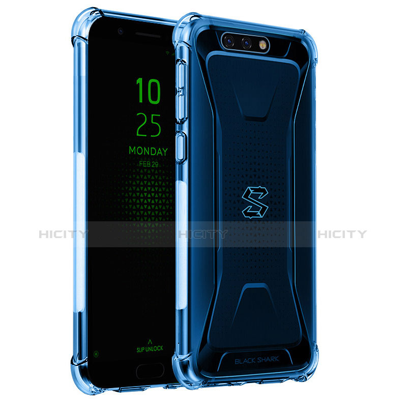 Funda Silicona Ultrafina Carcasa Transparente H02 para Xiaomi Black Shark Azul