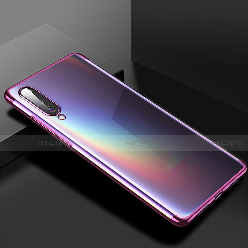 Funda Silicona Ultrafina Carcasa Transparente H02 para Xiaomi CC9e Oro Rosa