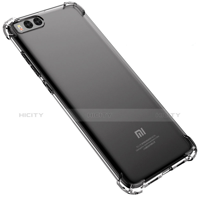 Funda Silicona Ultrafina Carcasa Transparente H02 para Xiaomi Mi Note 3 Gris