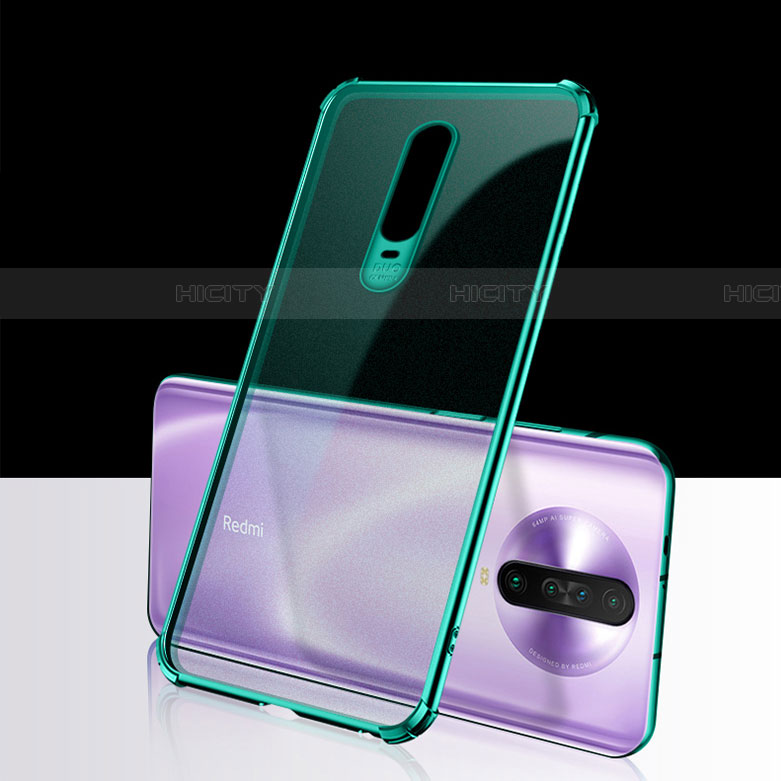 Funda Silicona Ultrafina Carcasa Transparente H02 para Xiaomi Poco X2 Verde
