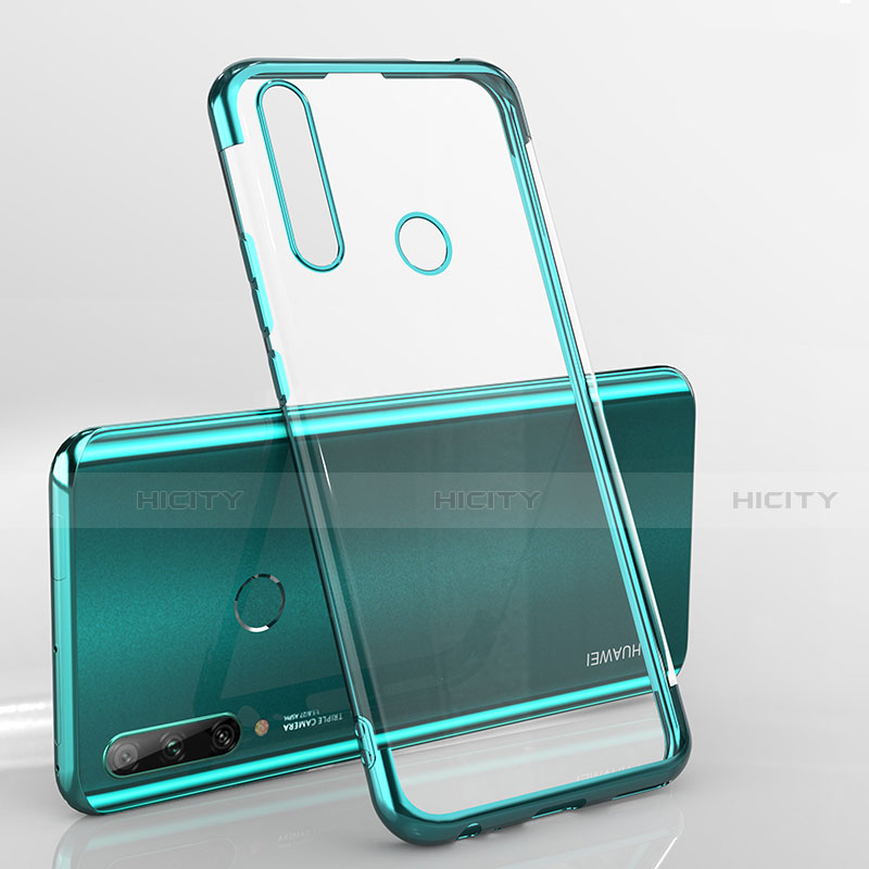 Funda Silicona Ultrafina Carcasa Transparente H03 para Huawei Enjoy 10 Plus Verde