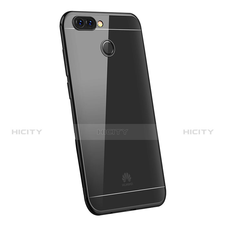 Funda Silicona Ultrafina Carcasa Transparente H03 para Huawei Enjoy 7S Negro