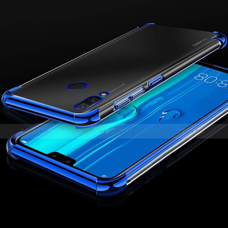 Funda Silicona Ultrafina Carcasa Transparente H03 para Huawei Enjoy 9 Plus Azul